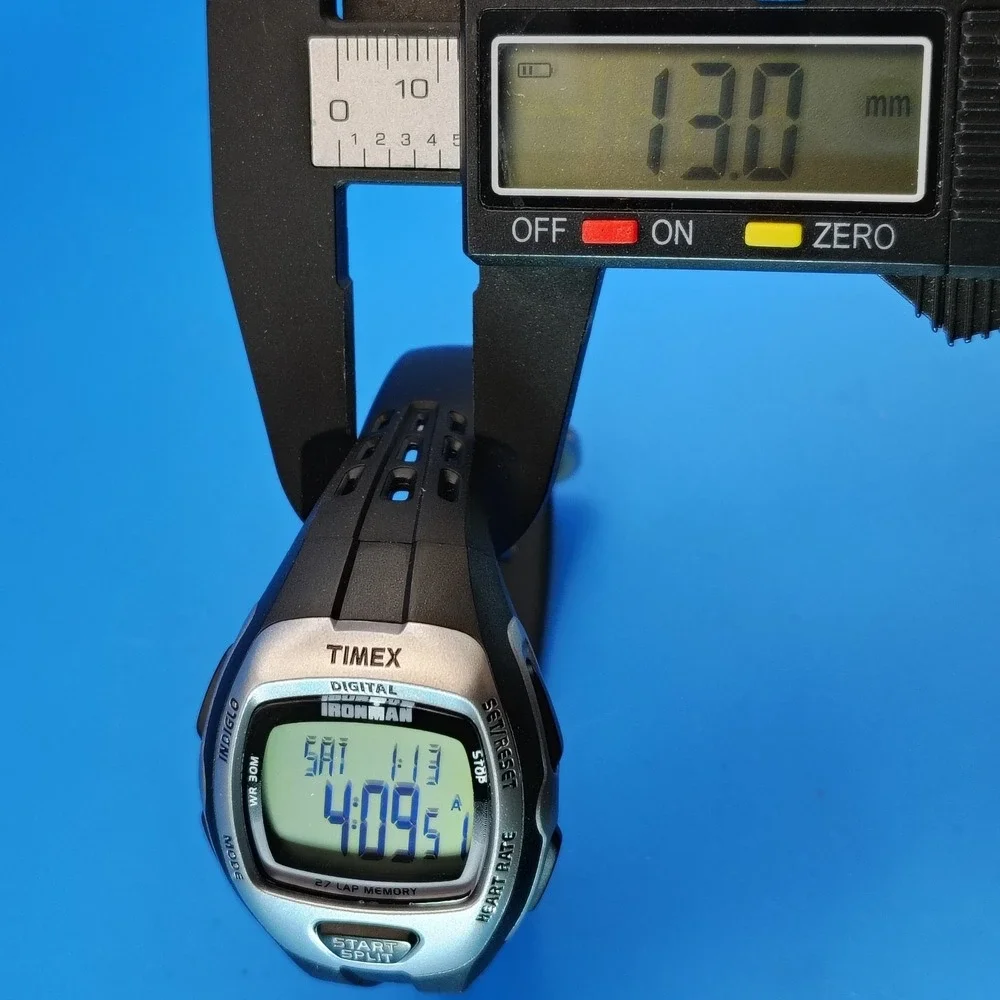 New! Vintage 2001 Timex IronMan 40mm Mens‎ Digital Sport Watch Full Set NOS